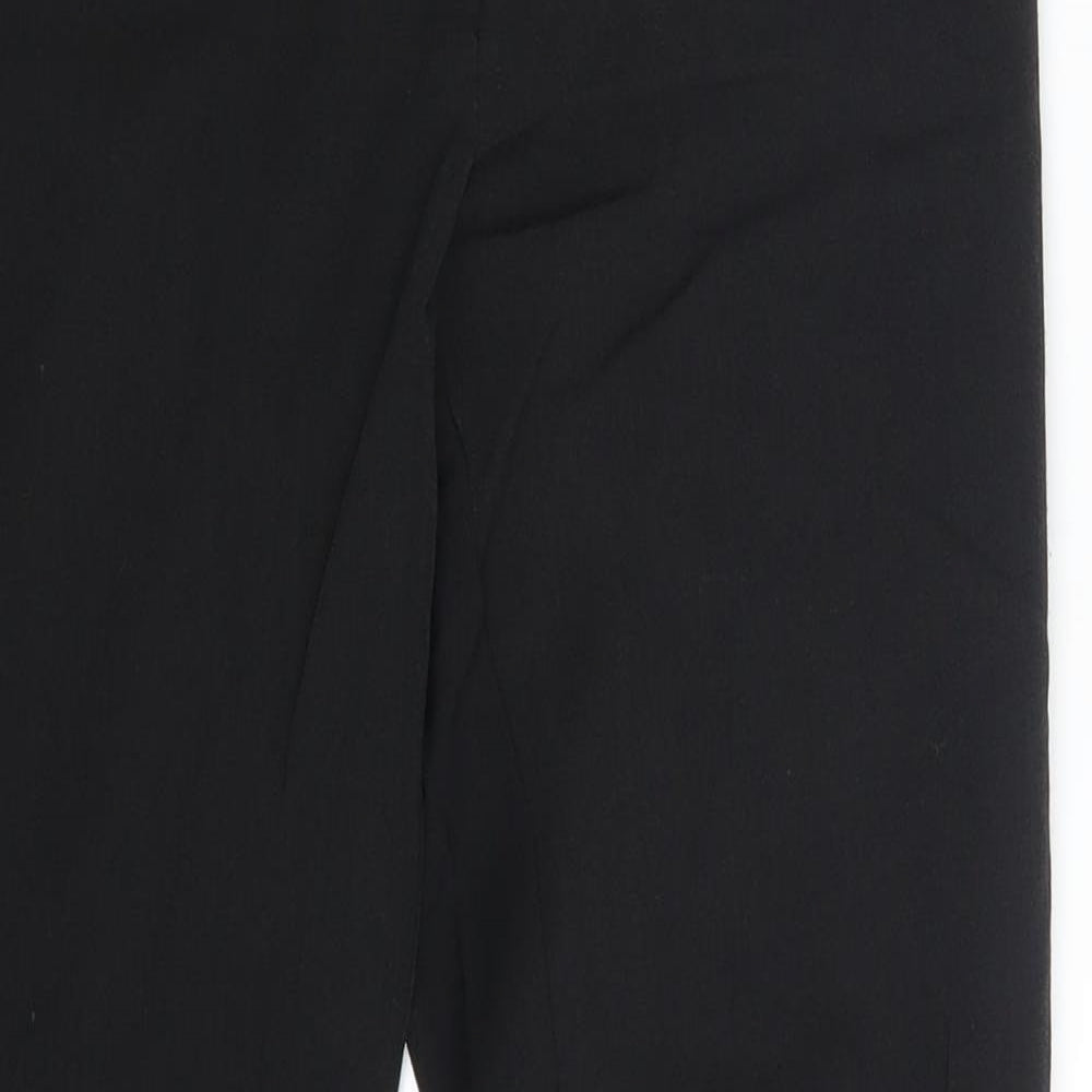 NEXT Womens Black   Trousers  Size 6 L26 in