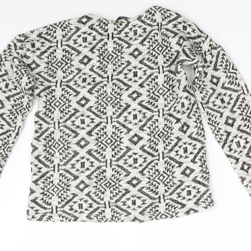 George Girls Multicoloured Argyle/Diamond  Pullover Jumper Size 9-10 Years