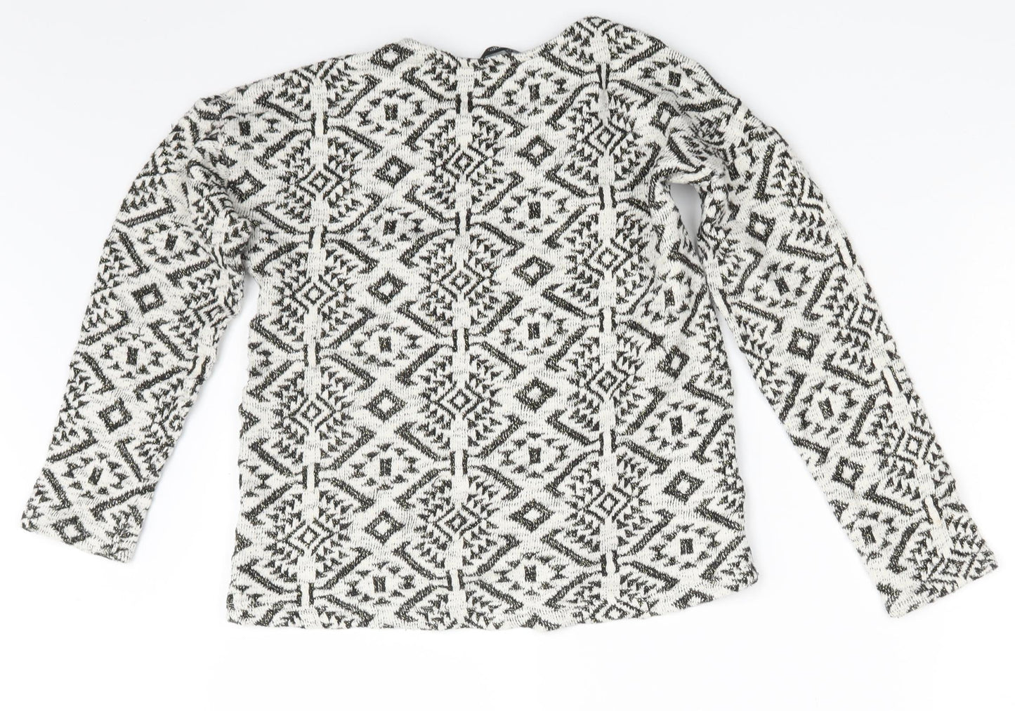 George Girls Multicoloured Argyle/Diamond  Pullover Jumper Size 9-10 Years