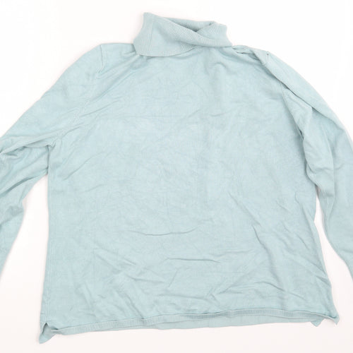 M&Co. Womens Blue   Pullover Sweatshirt Size 20