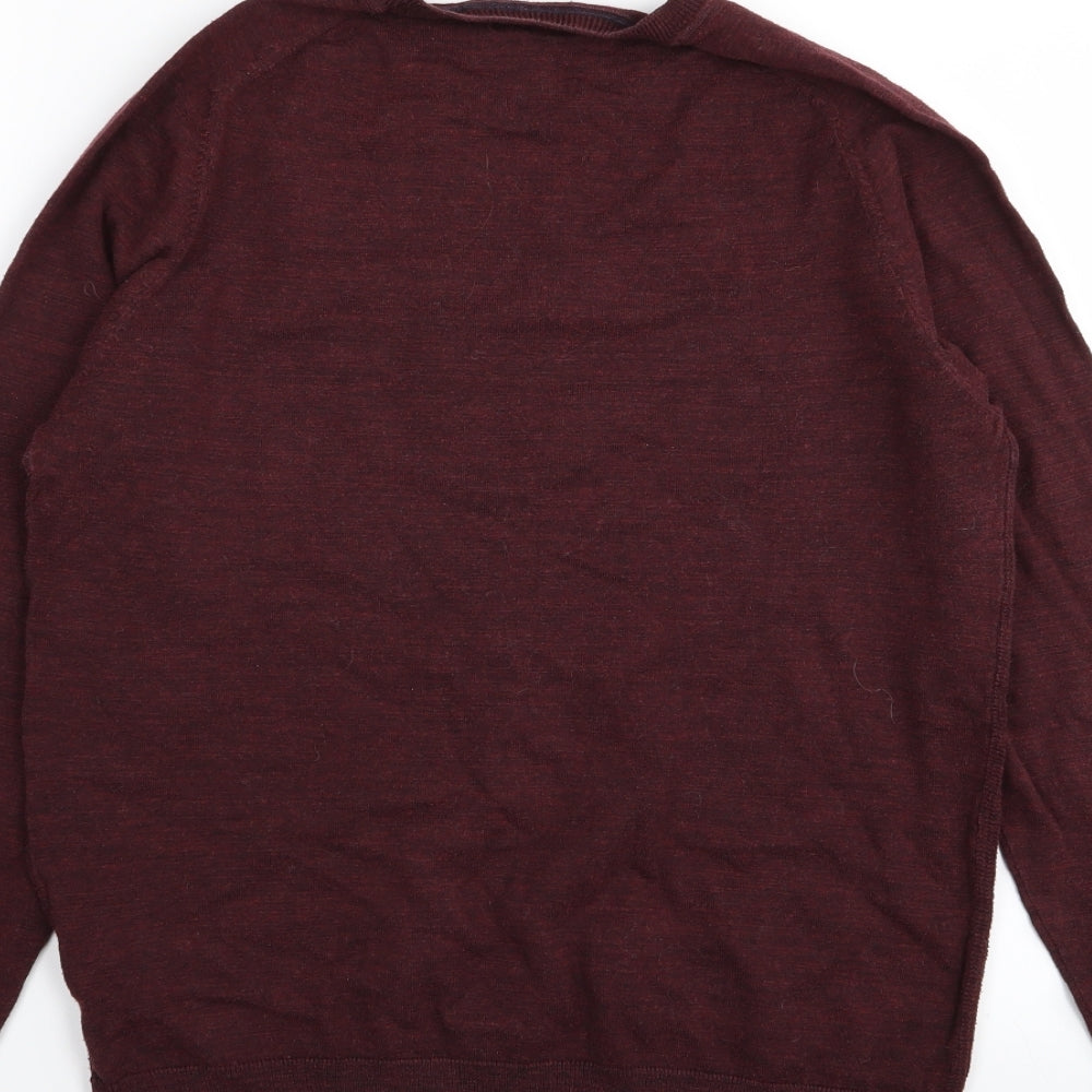 NEXT Mens Red   Pullover Jumper Size M