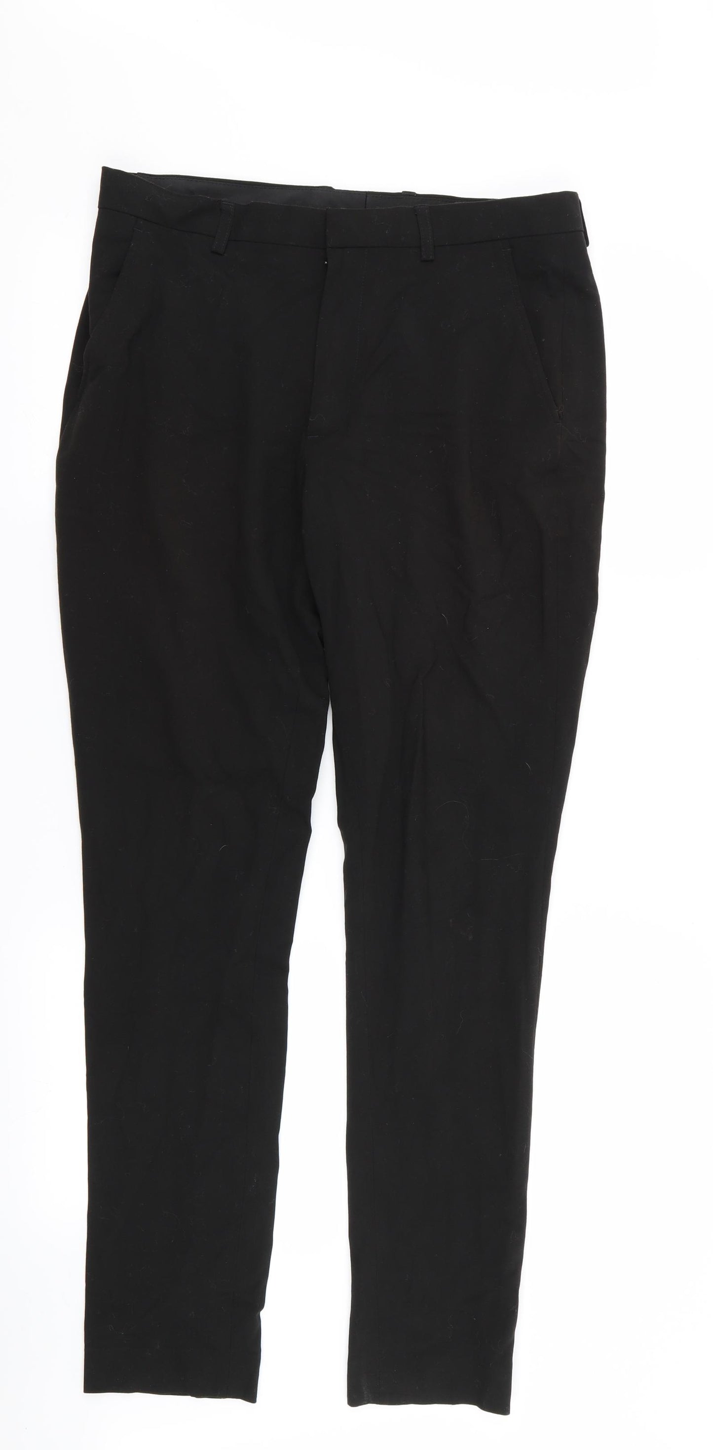 ASOS Mens Black   Trousers  Size 31 in L32 in
