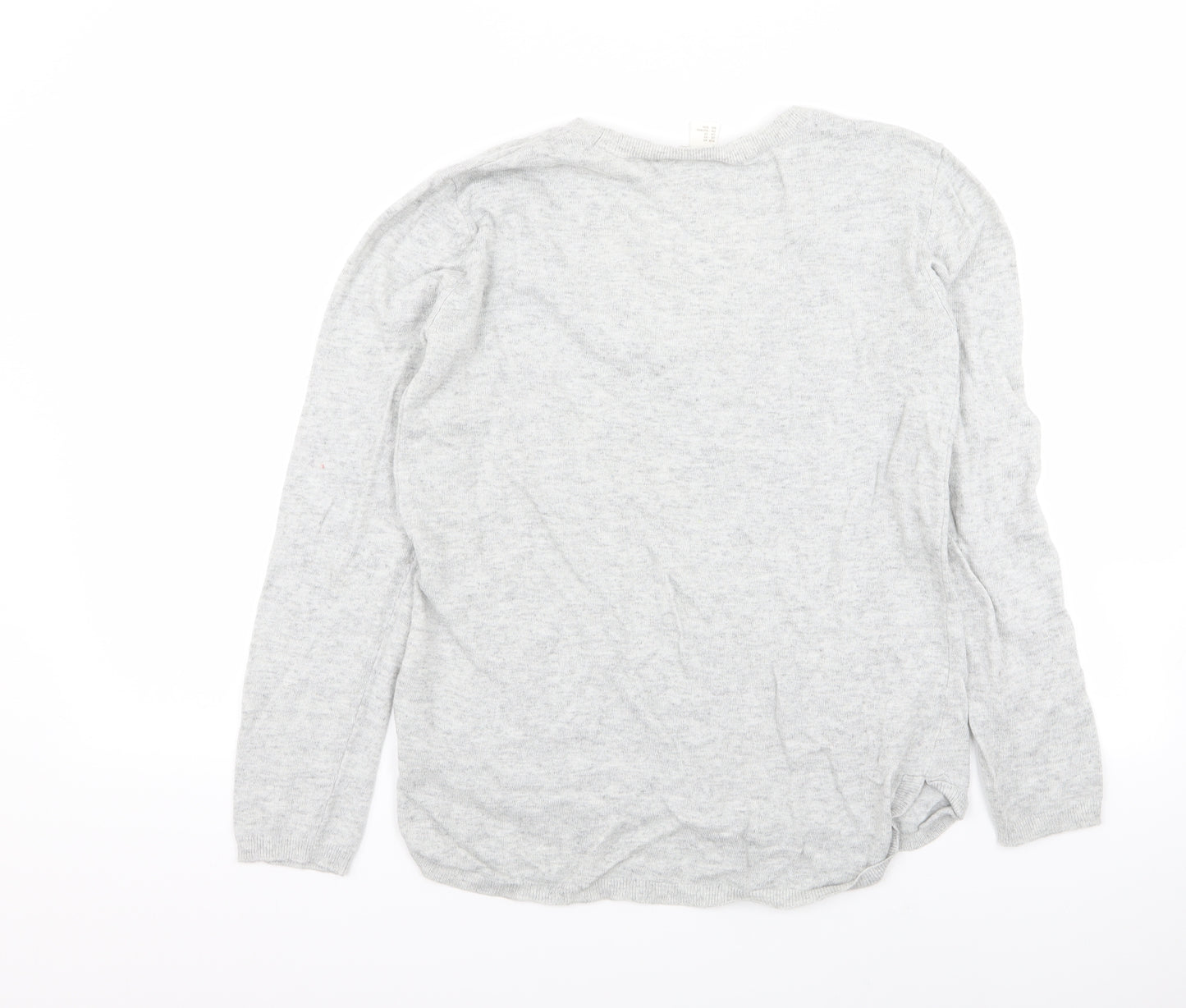 H&M Womens Grey   Pullover Jumper Size XS