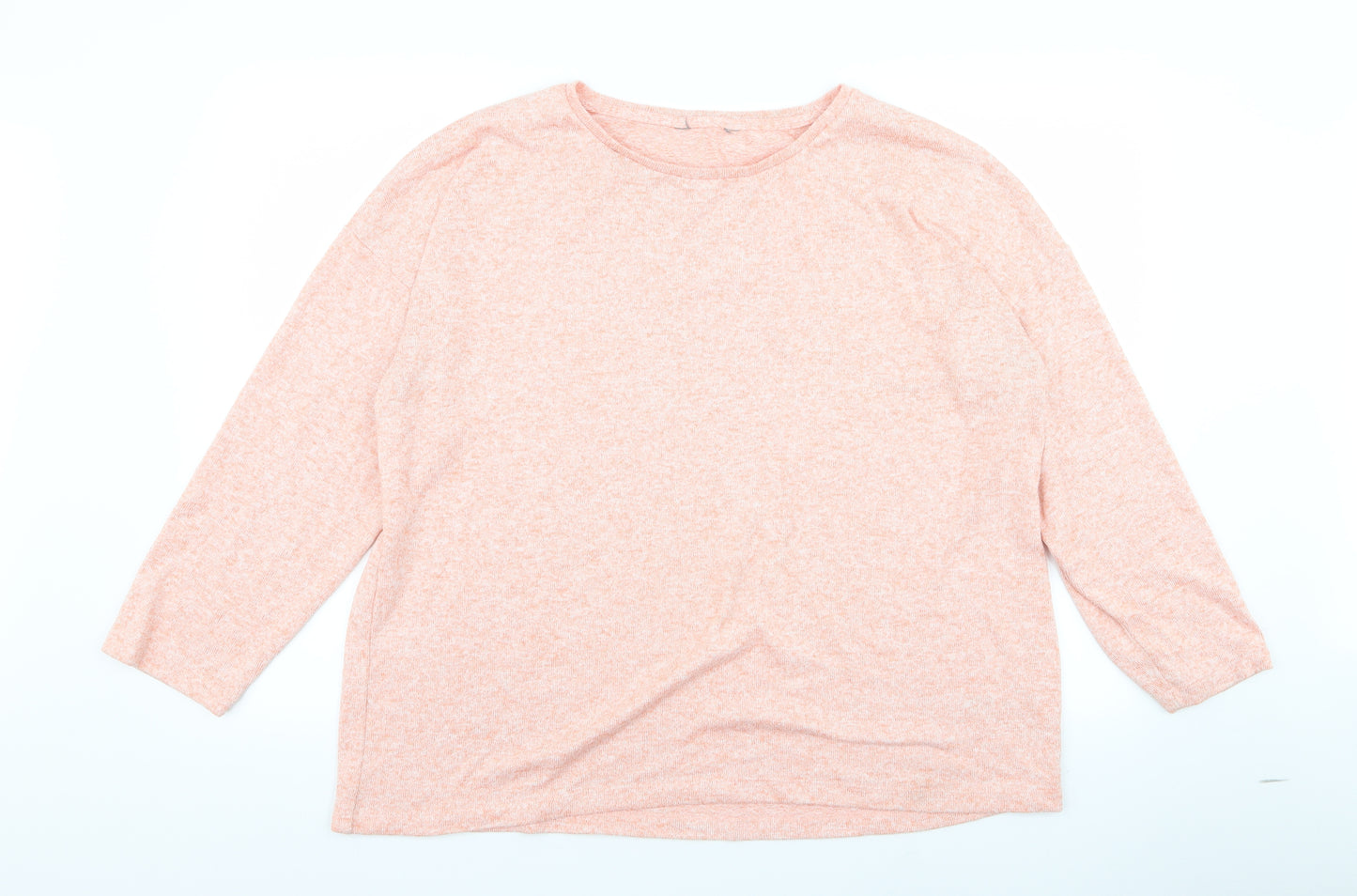 Nutmeg Womens Orange   Basic T-Shirt Size 18