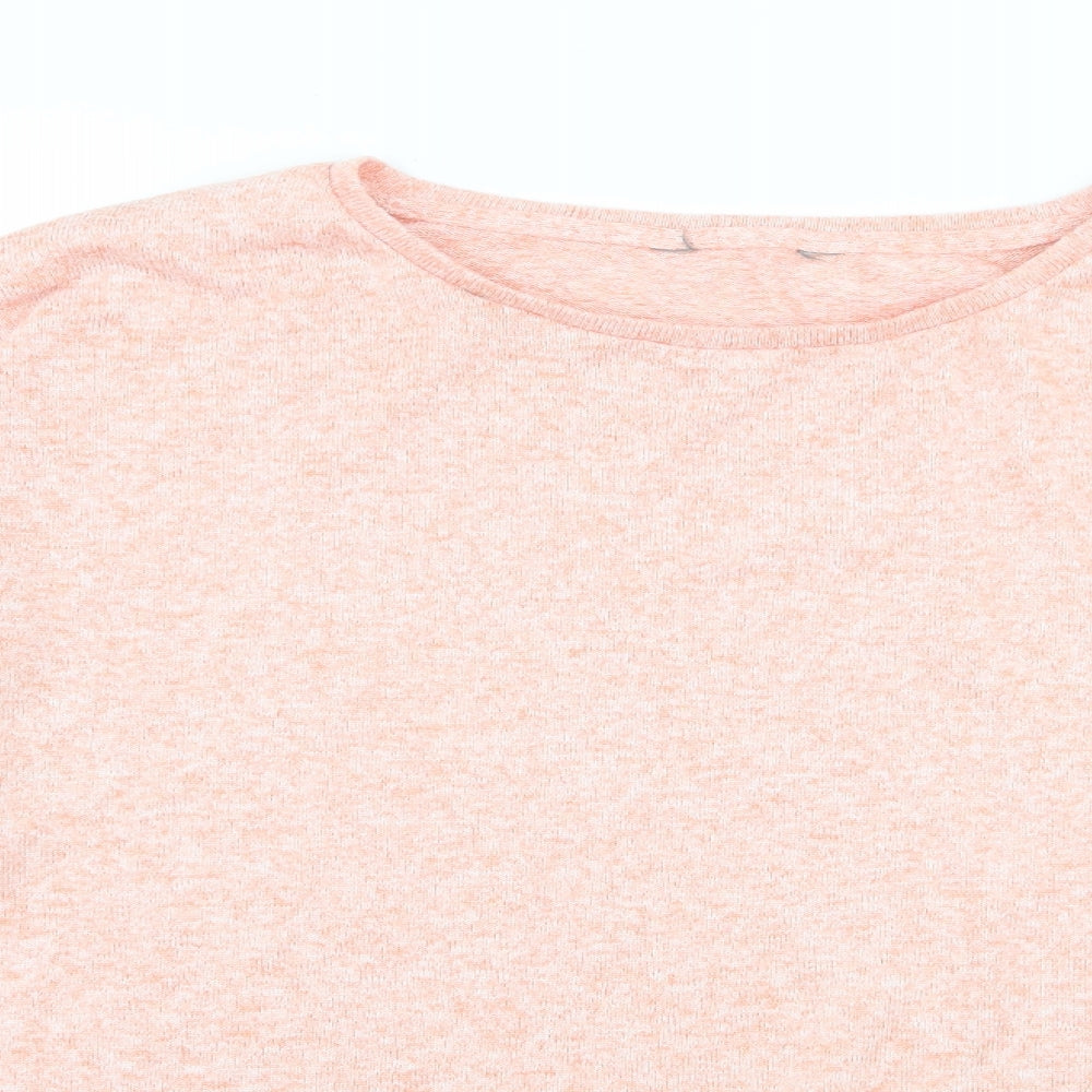 Nutmeg Womens Orange   Basic T-Shirt Size 18