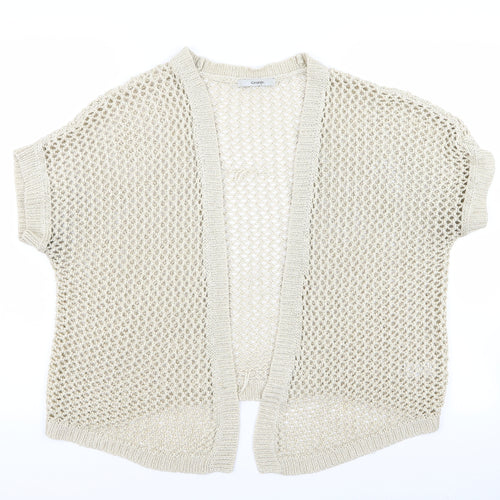 Asda George Womens Gold   Cardigan Jumper Size 18