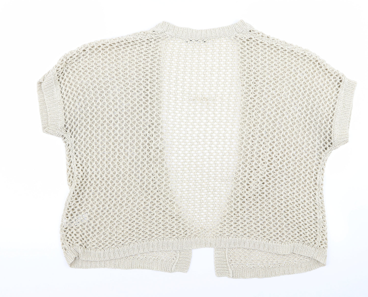 Asda George Womens Gold   Cardigan Jumper Size 18