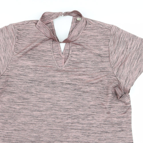 Asda George Womens Pink   Basic T-Shirt Size 18