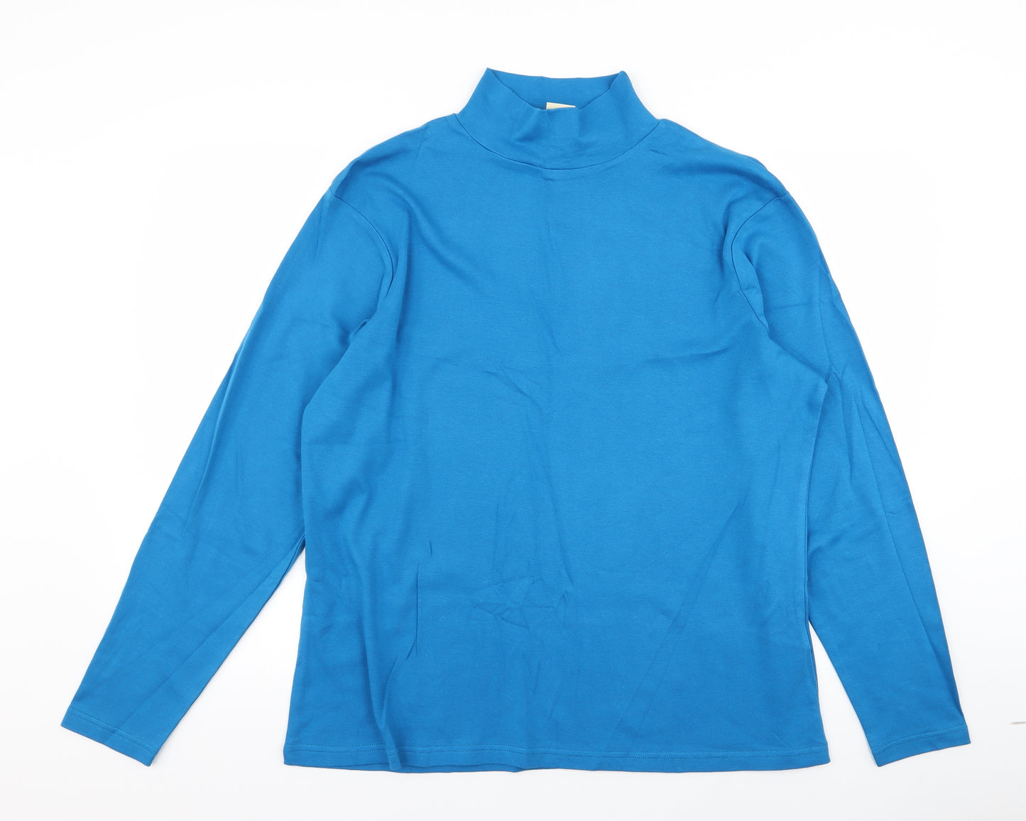 Cotton Traders Womens Blue   Basic T-Shirt Size 26