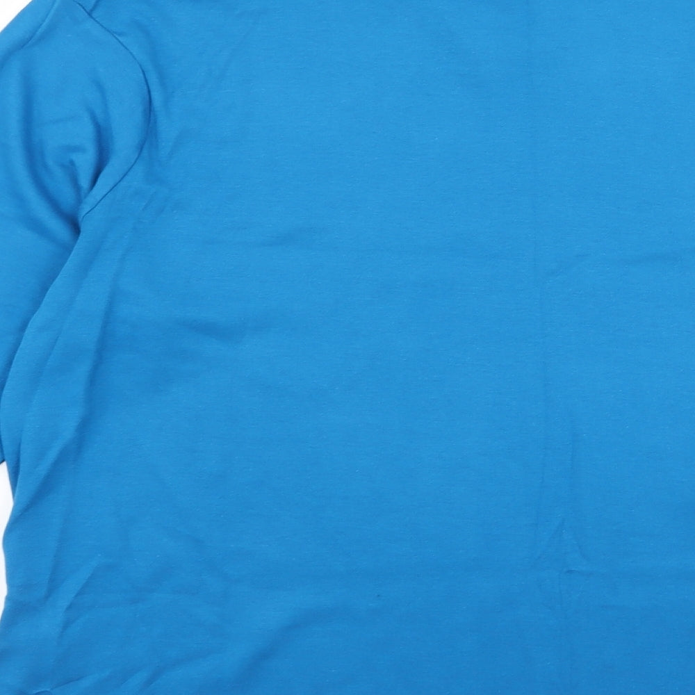 Cotton Traders Womens Blue   Basic T-Shirt Size 26