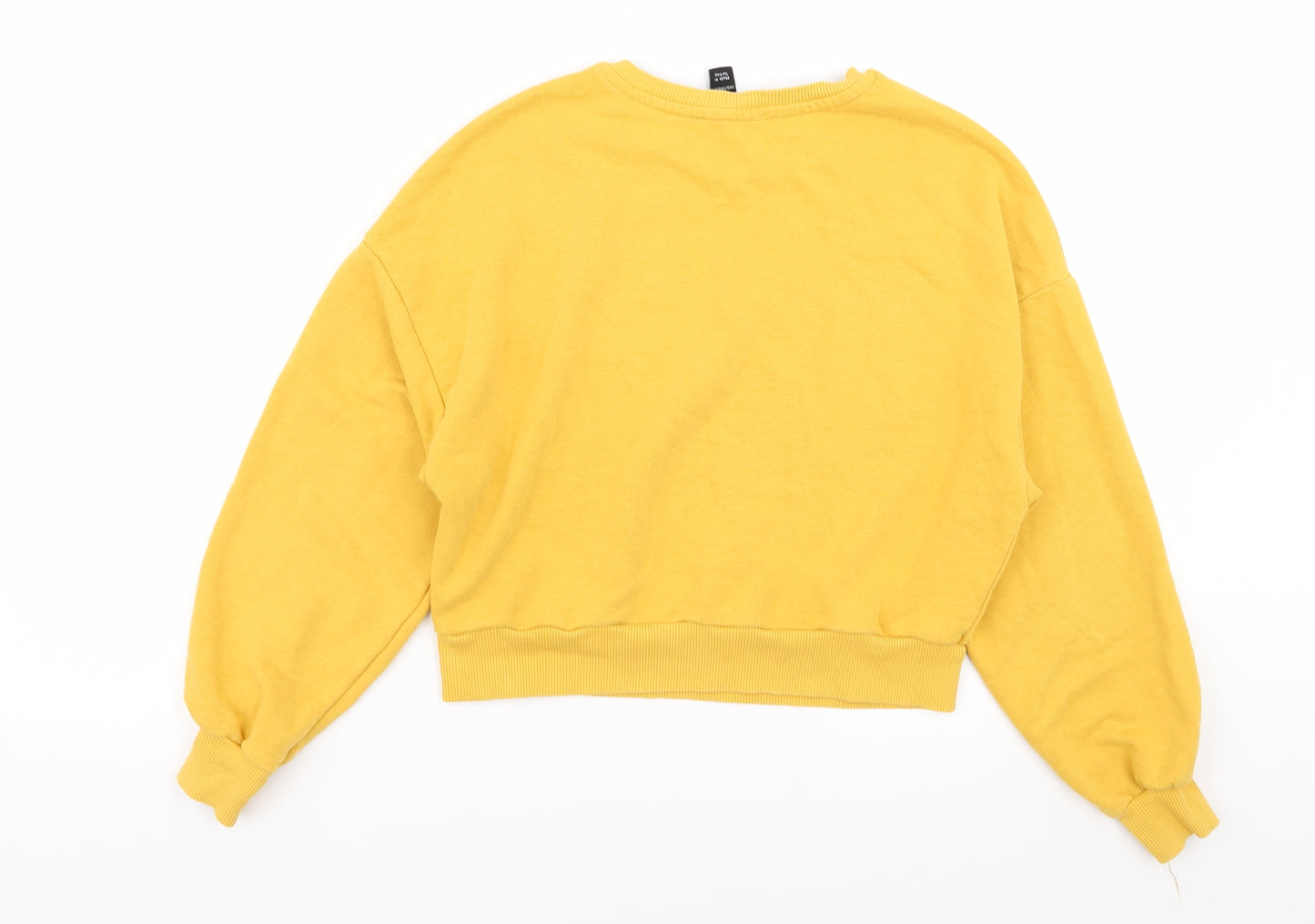 New Look Girls Yellow   Pullover Jumper Size 10-11 Years