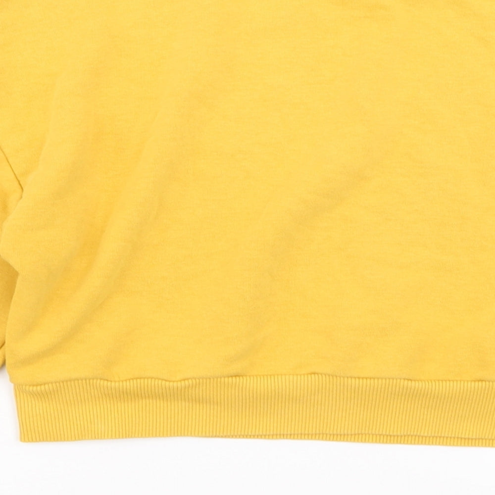 New Look Girls Yellow   Pullover Jumper Size 10-11 Years