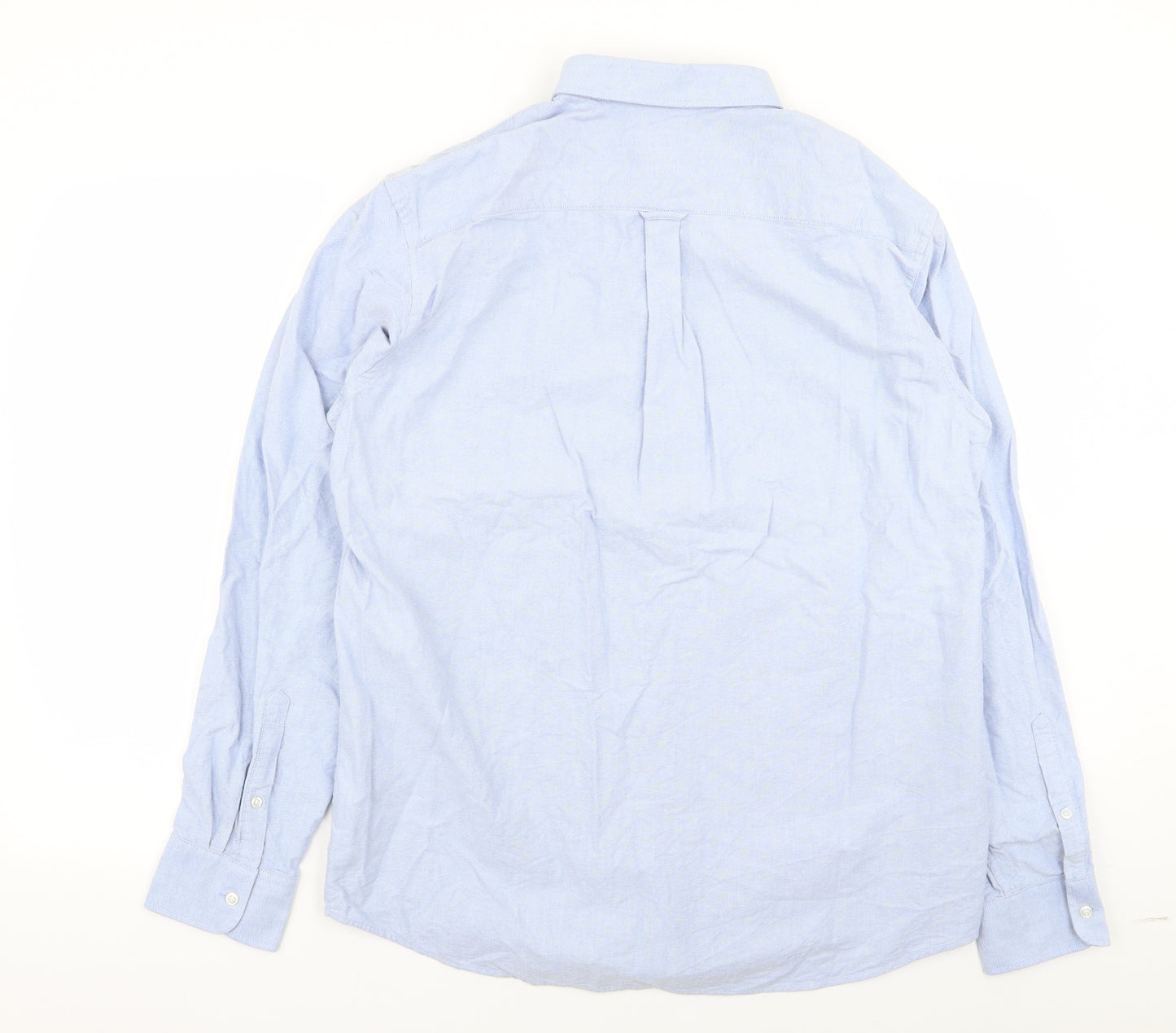 MVP Mens Blue    Dress Shirt Size L