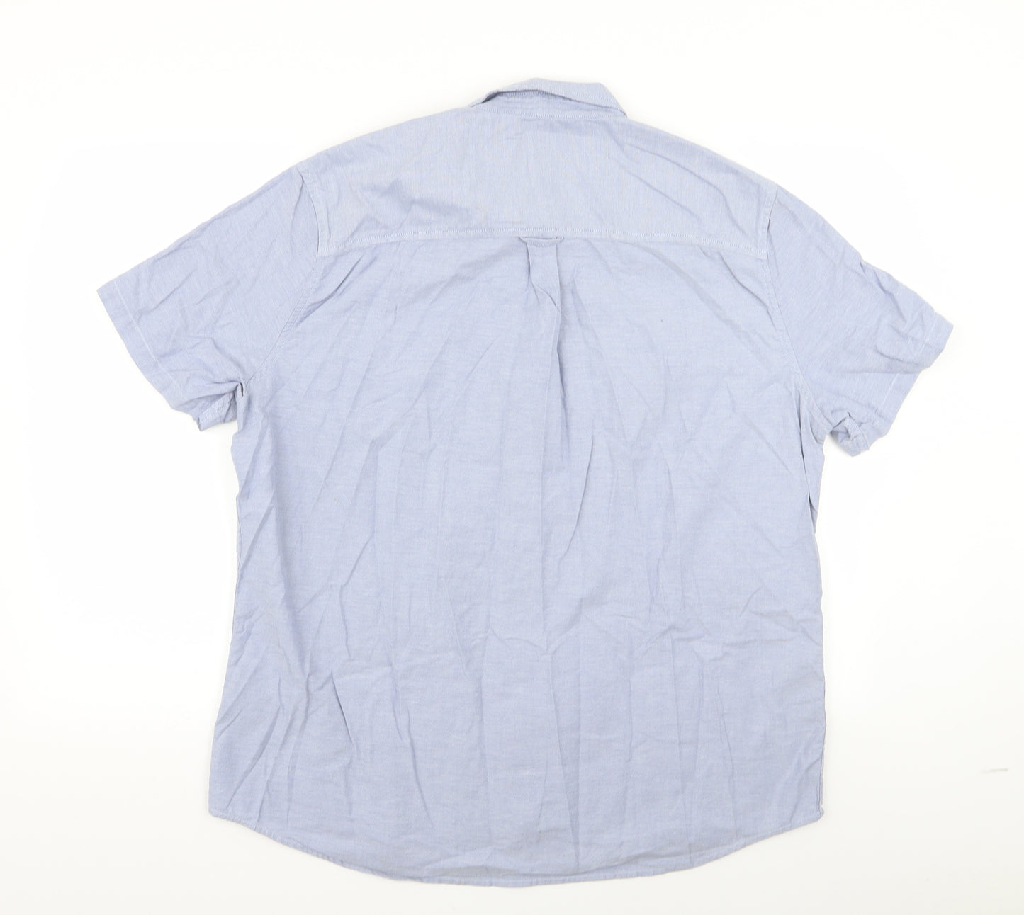 burton menswear Mens Blue    Button-Up Size XL