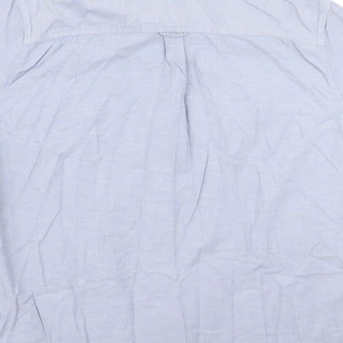 burton menswear Mens Blue    Button-Up Size XL