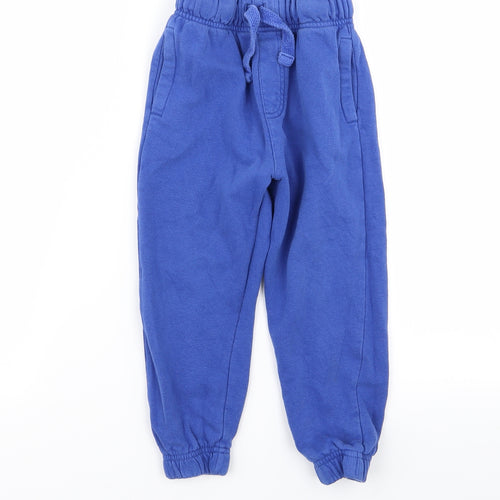 Asda George Boys Black   Jogger Trousers Size 3-4 Years