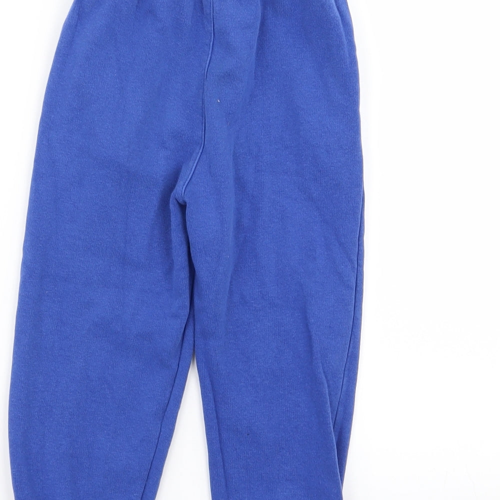 Asda George Boys Black   Jogger Trousers Size 3-4 Years