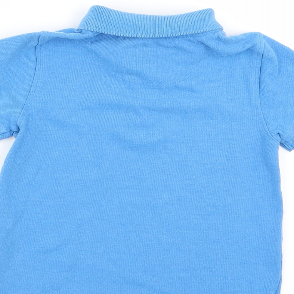 F&F Boys Blue   Basic Polo Size 3-4 Years