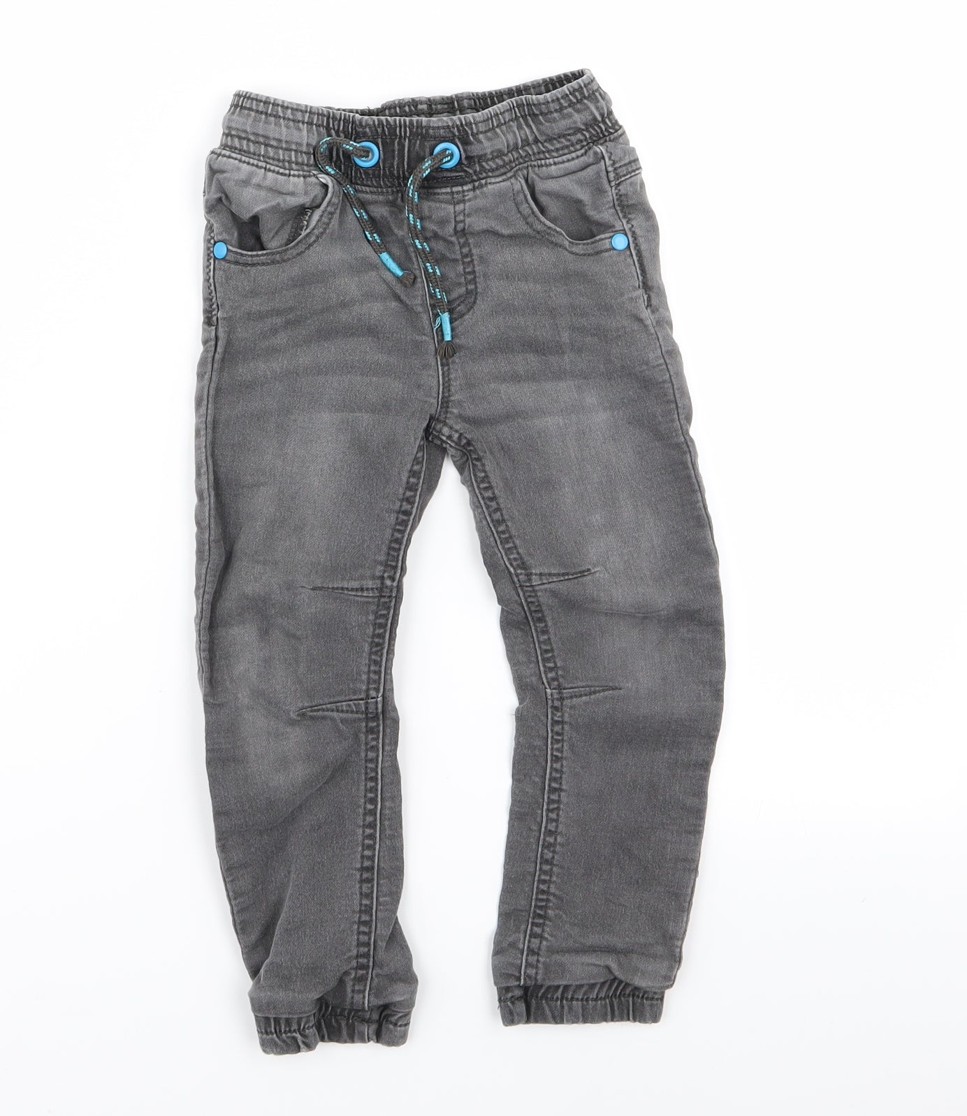 pep&co Boys Grey   Cargo Trousers Size 4-5 Years