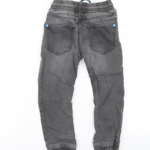 pep&co Boys Grey   Cargo Trousers Size 4-5 Years