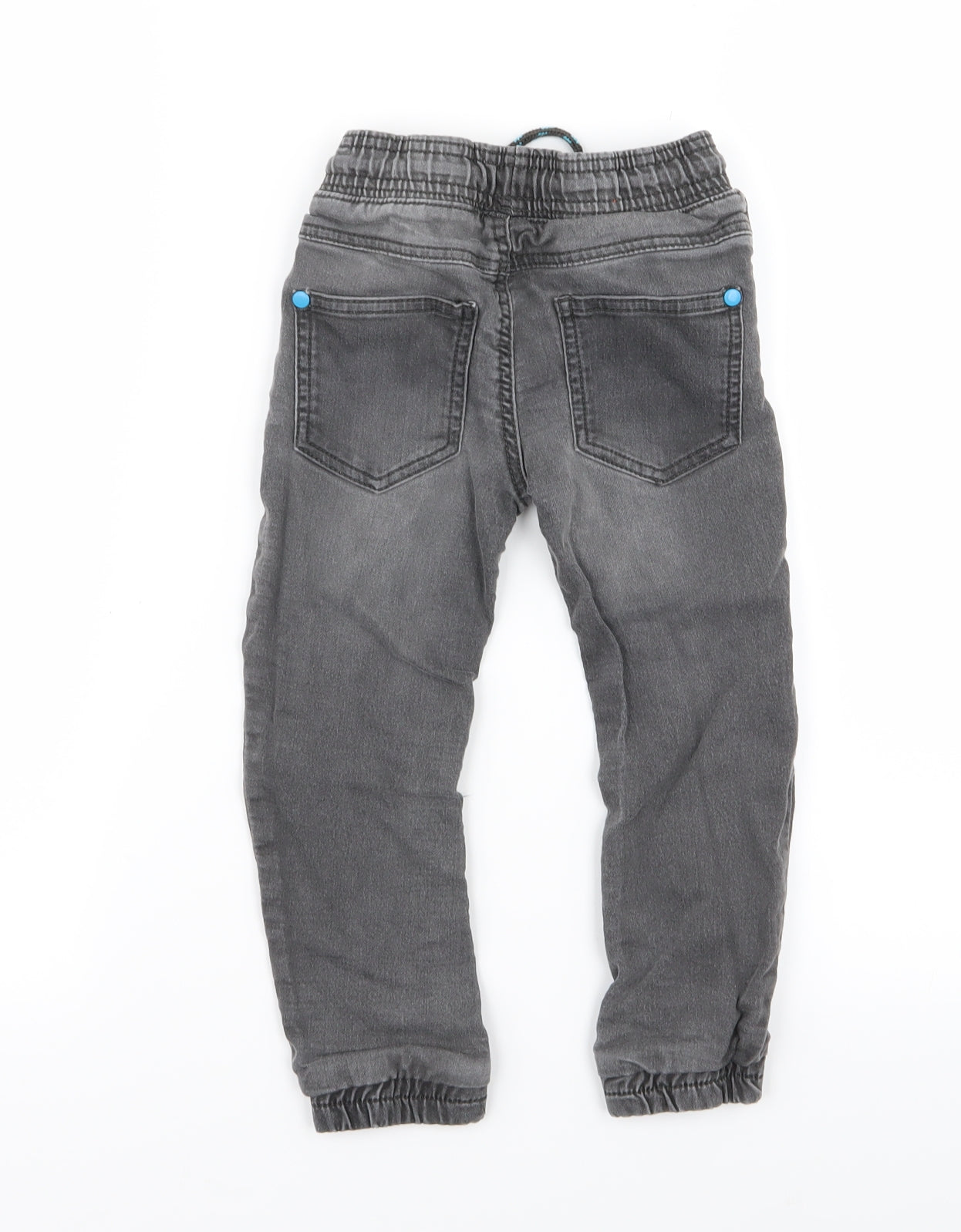 pep&co Boys Grey   Cargo Trousers Size 4-5 Years