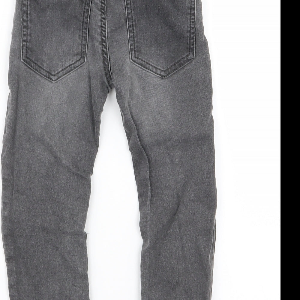 pep&co Boys Grey   Cargo Trousers Size 4-5 Years