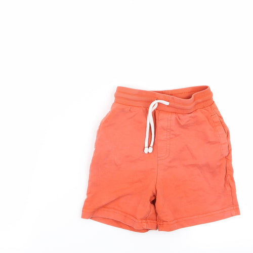 Asda George Boys Orange   Sweat Shorts Size 2-3 Years