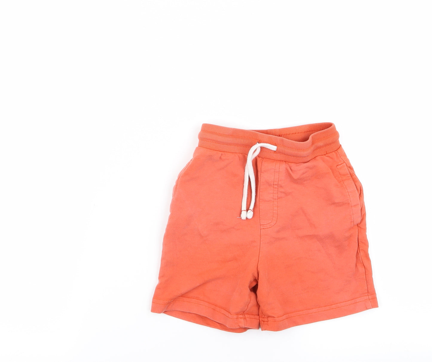 Asda George Boys Orange   Sweat Shorts Size 2-3 Years