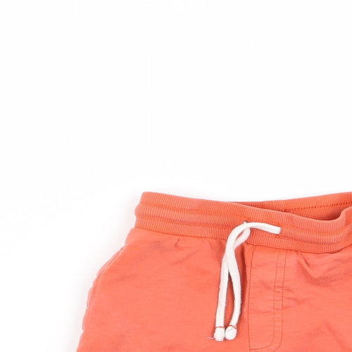 Asda George Boys Orange   Sweat Shorts Size 2-3 Years