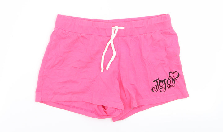 Jojo Silva Girls Pink   Hot Pants Shorts Size 10-11 Years
