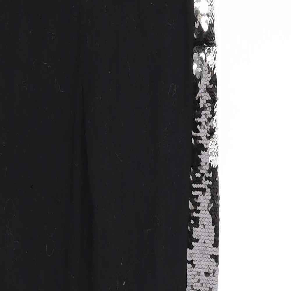 H&M Girls Black   Jegging Trousers Size 12 Years - legging