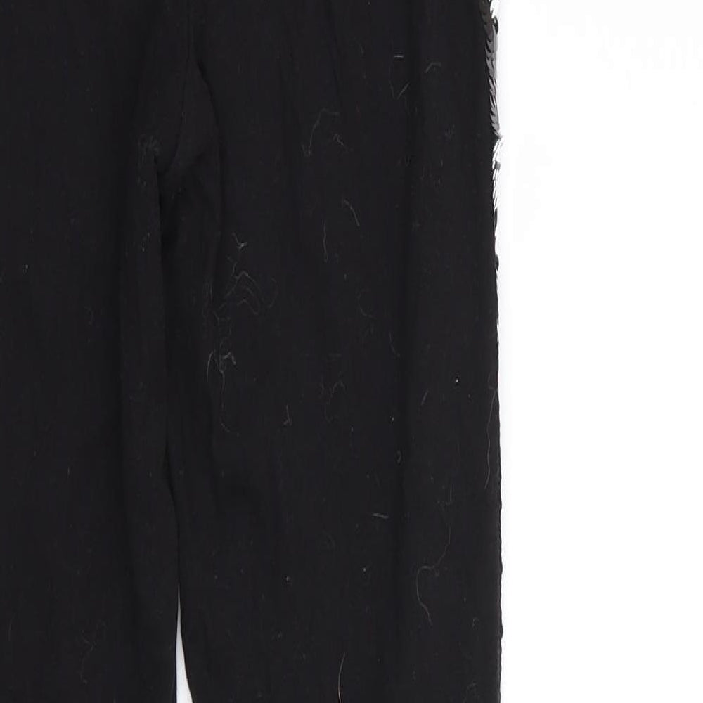 H&M Girls Black   Jegging Trousers Size 12 Years - legging
