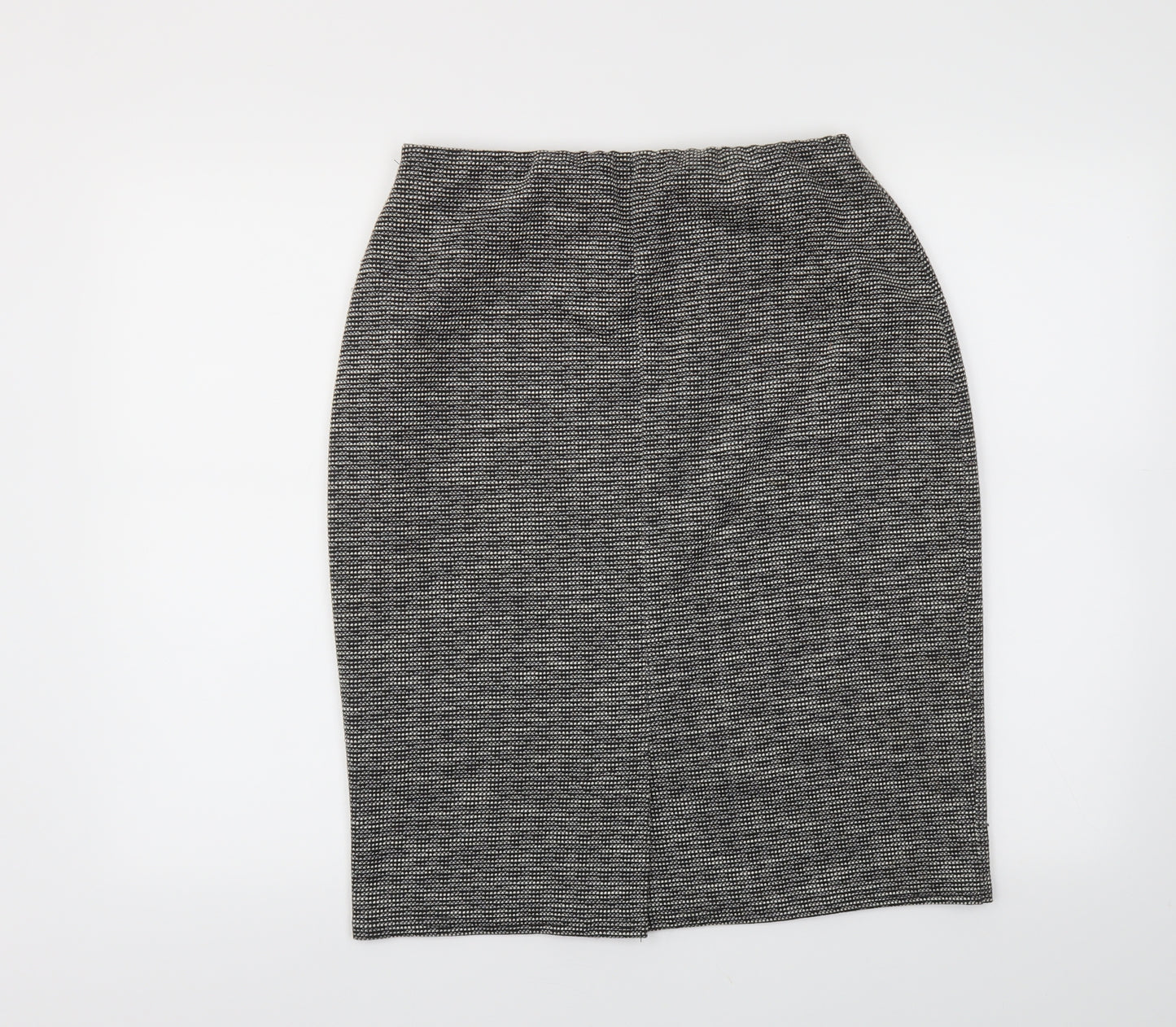 Saloos Womens Grey   A-Line Skirt Size 14  - Stretch waistband