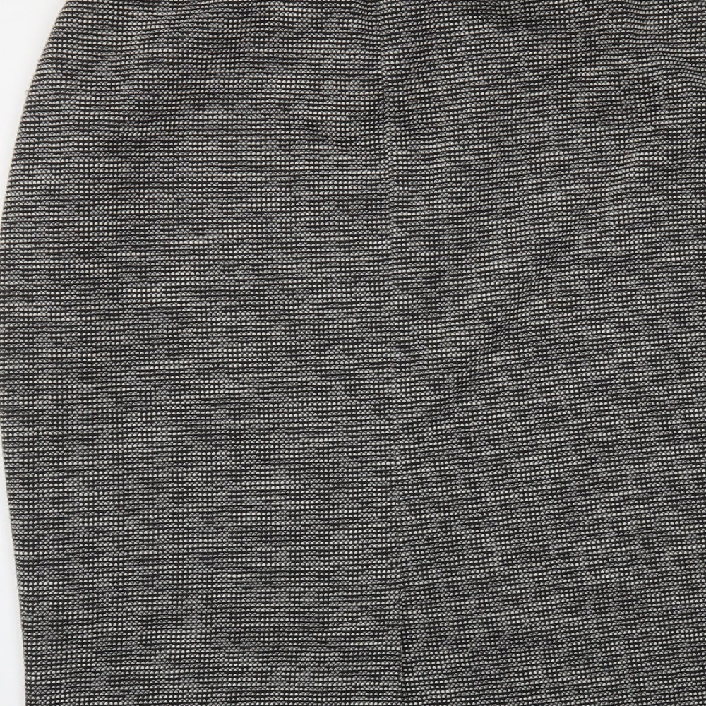 Saloos Womens Grey   A-Line Skirt Size 14  - Stretch waistband