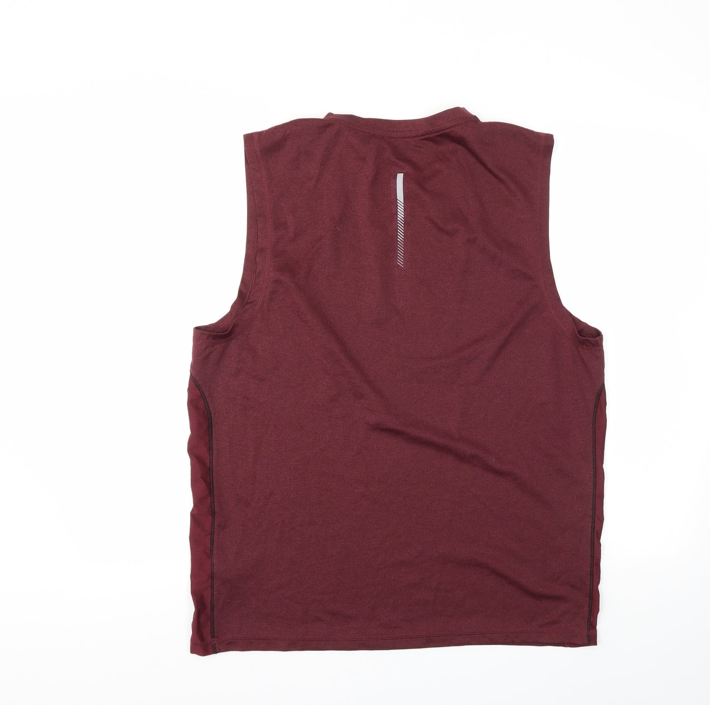 ASICS Mens Red   Basic Tank Size L