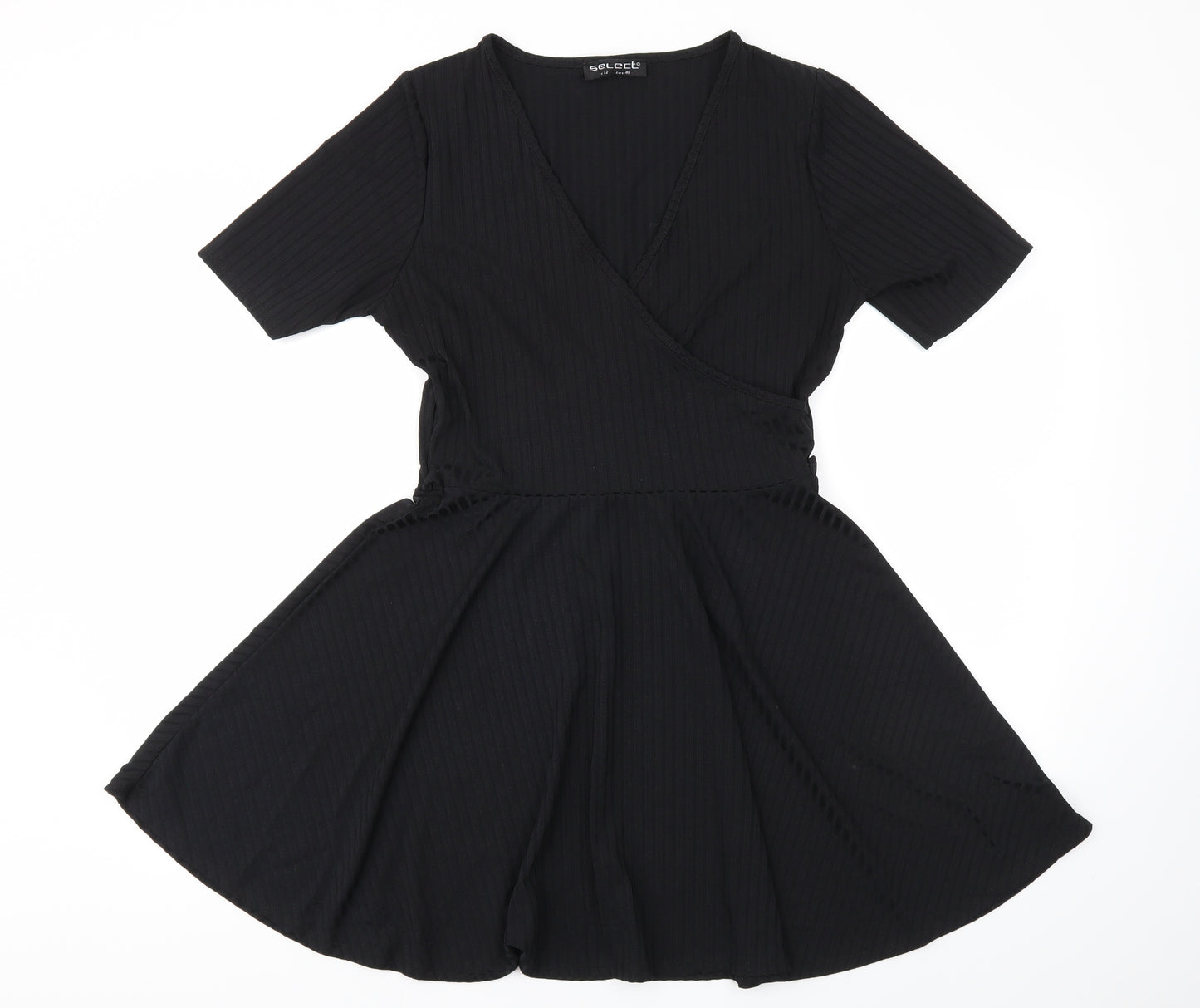 Select Womens Black   Fit & Flare  Size 12