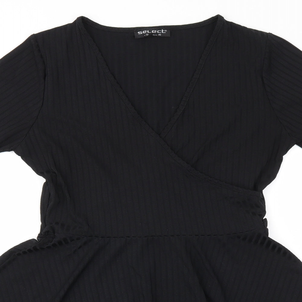 Select Womens Black   Fit & Flare  Size 12