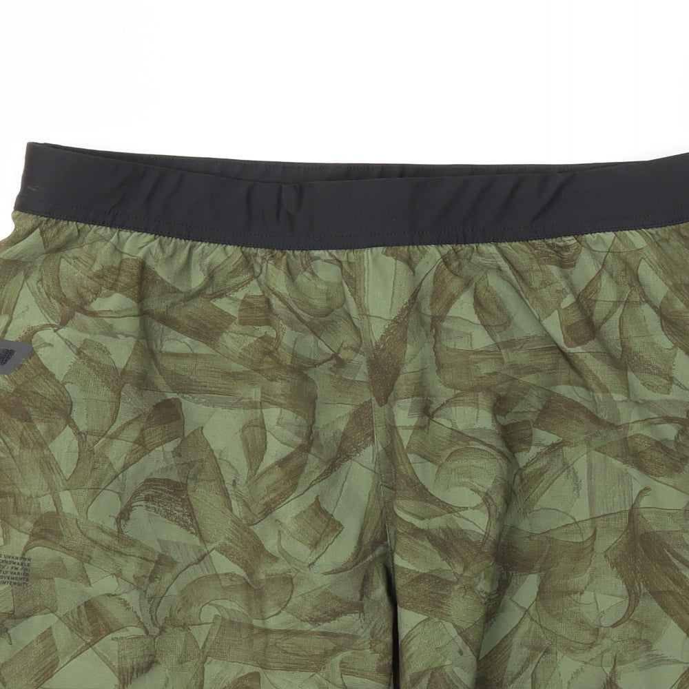 Reebok Mens Green   Sweat Shorts Size M - Stretch waistband