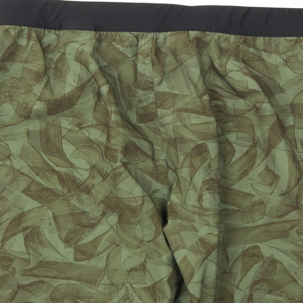 Reebok Mens Green   Sweat Shorts Size M - Stretch waistband