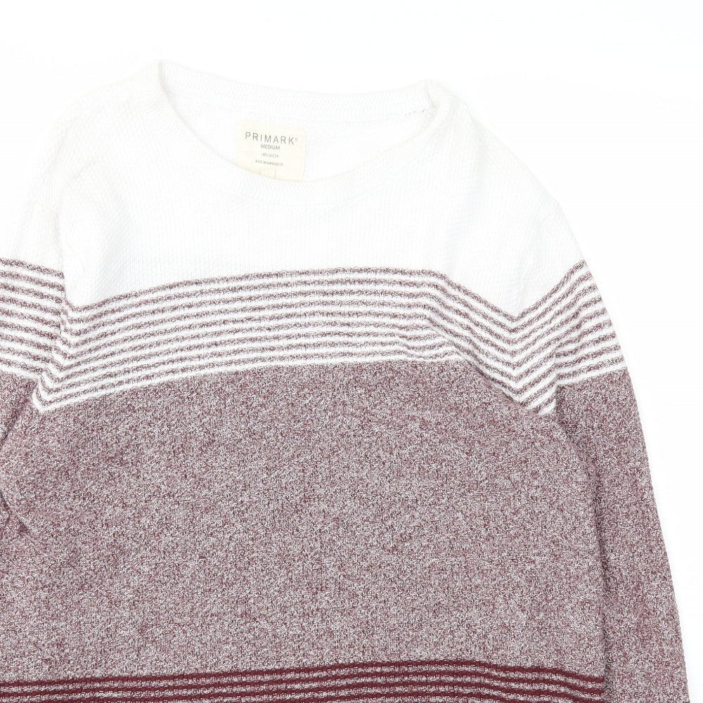 Primark Mens Red   Pullover Sweatshirt Size M