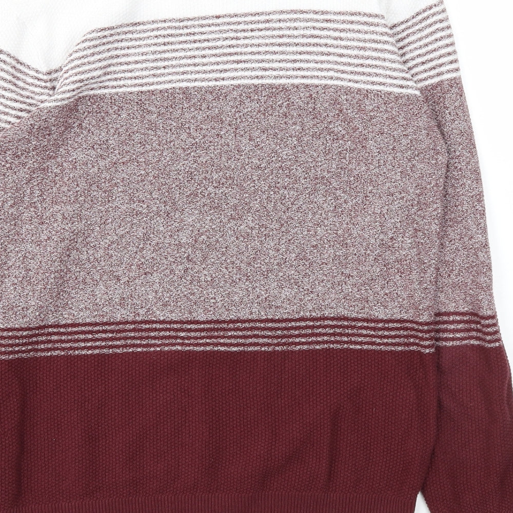 Primark Mens Red   Pullover Sweatshirt Size M