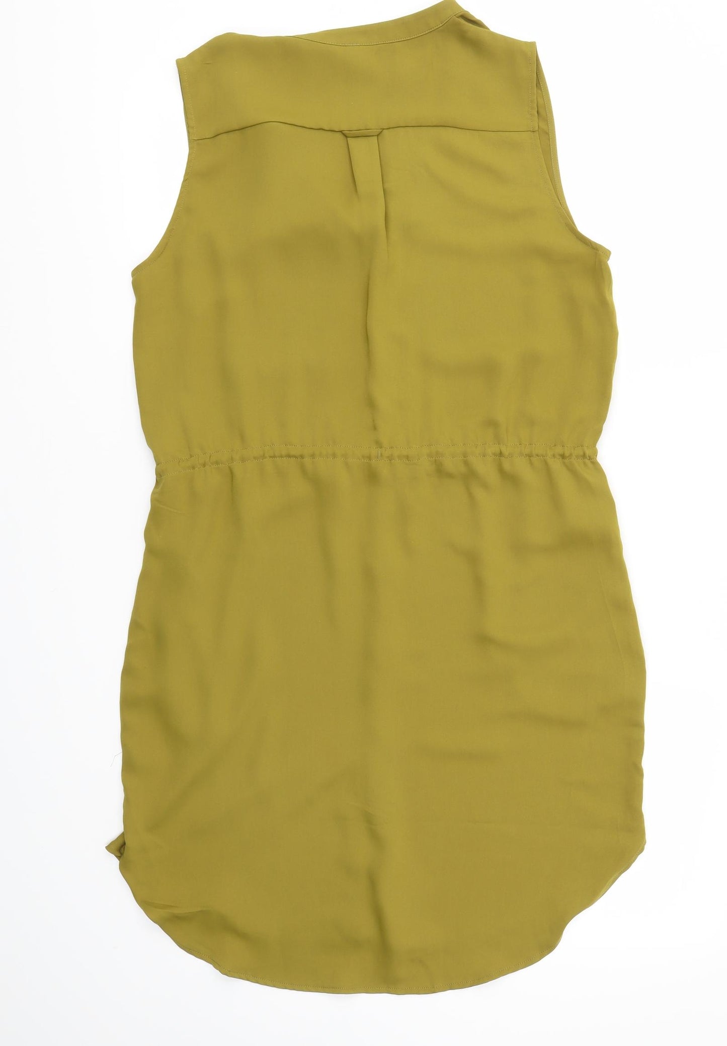 H&M Womens Green   Fit & Flare  Size 8
