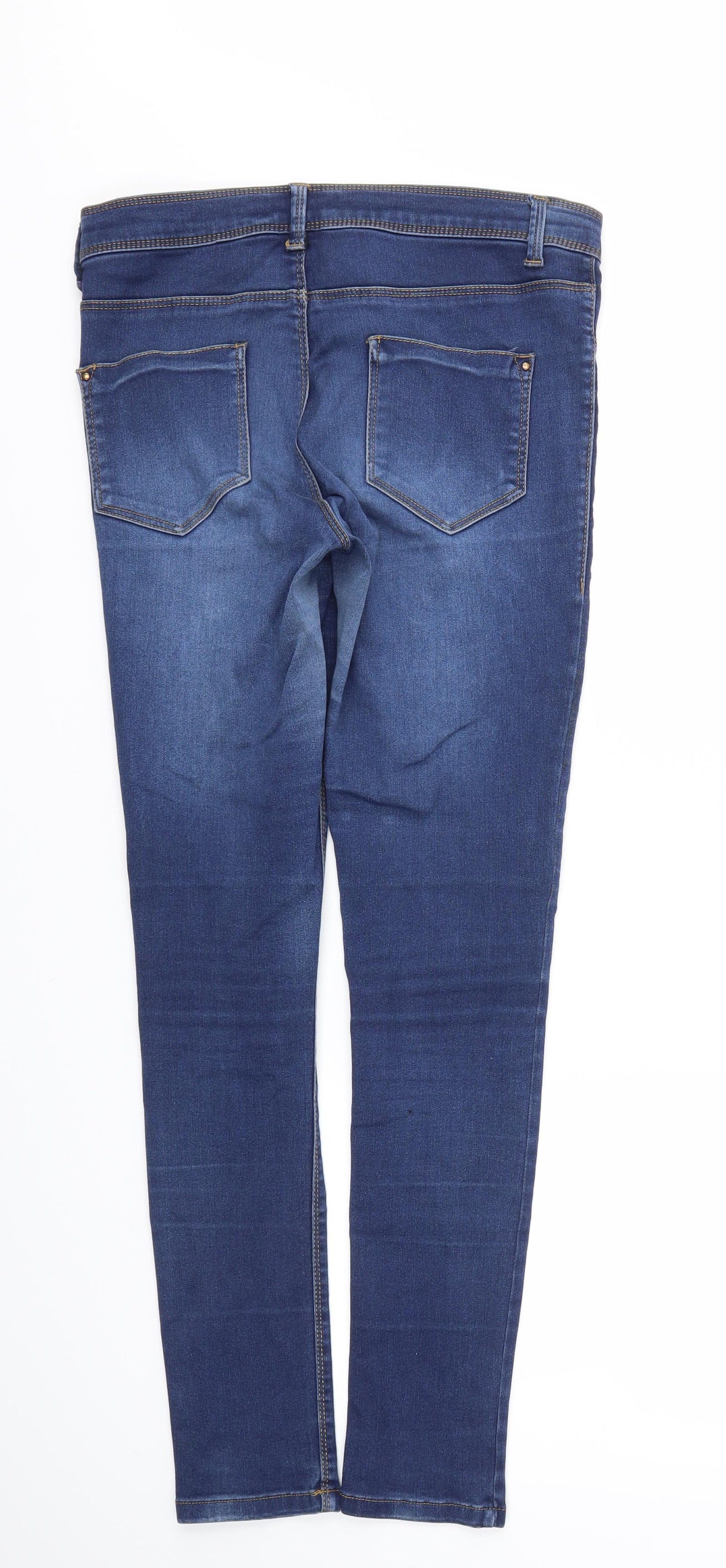 FRANIE Womens Blue   Skinny Jeans Size 12 L27 in
