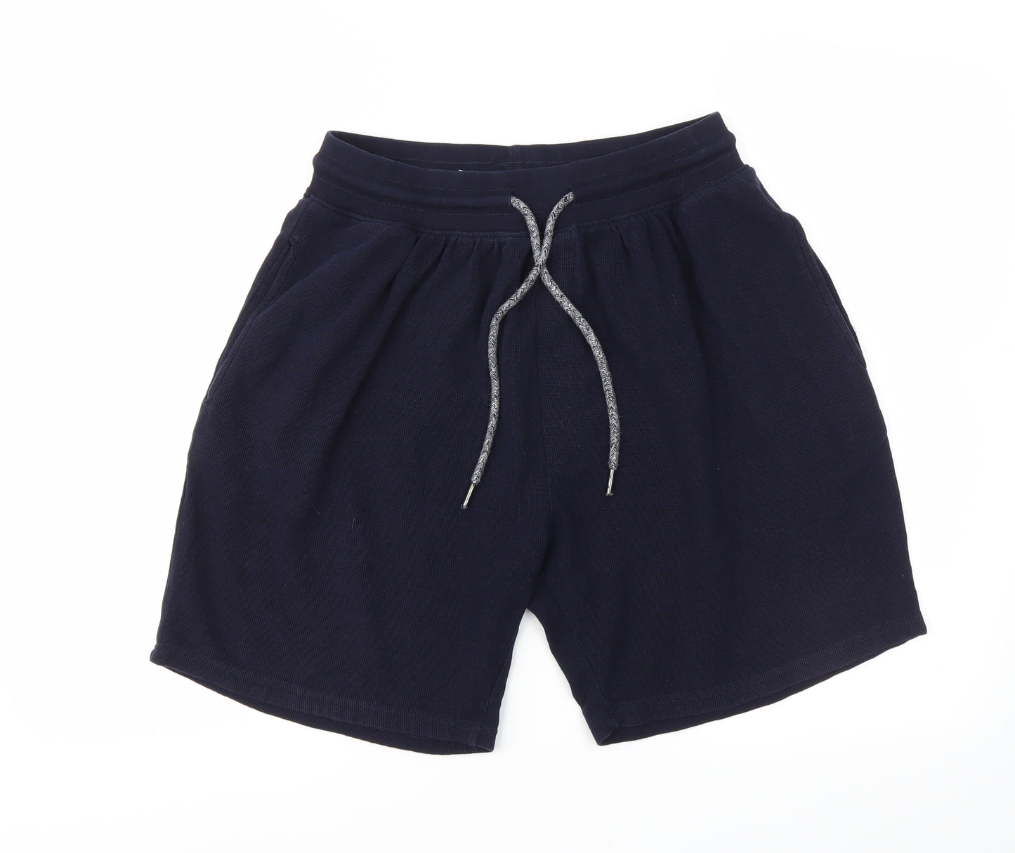 NEXT Mens Blue   Sweat Shorts Size M - Stretch waistband