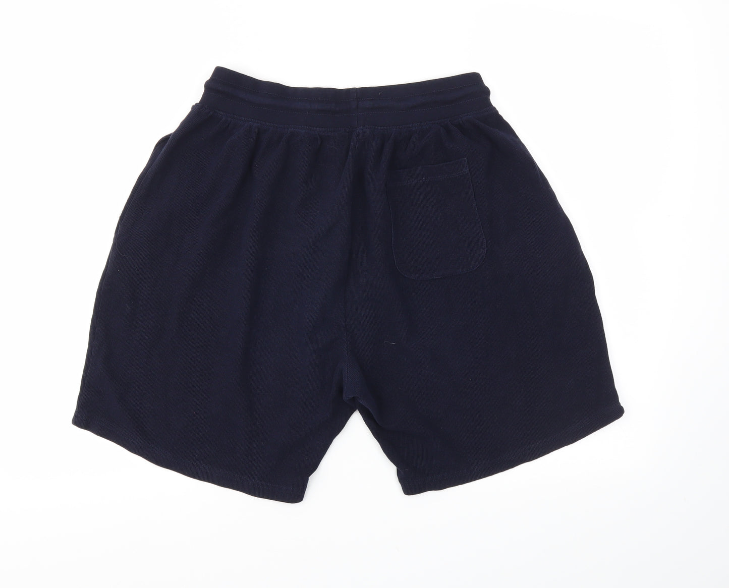 NEXT Mens Blue   Sweat Shorts Size M - Stretch waistband