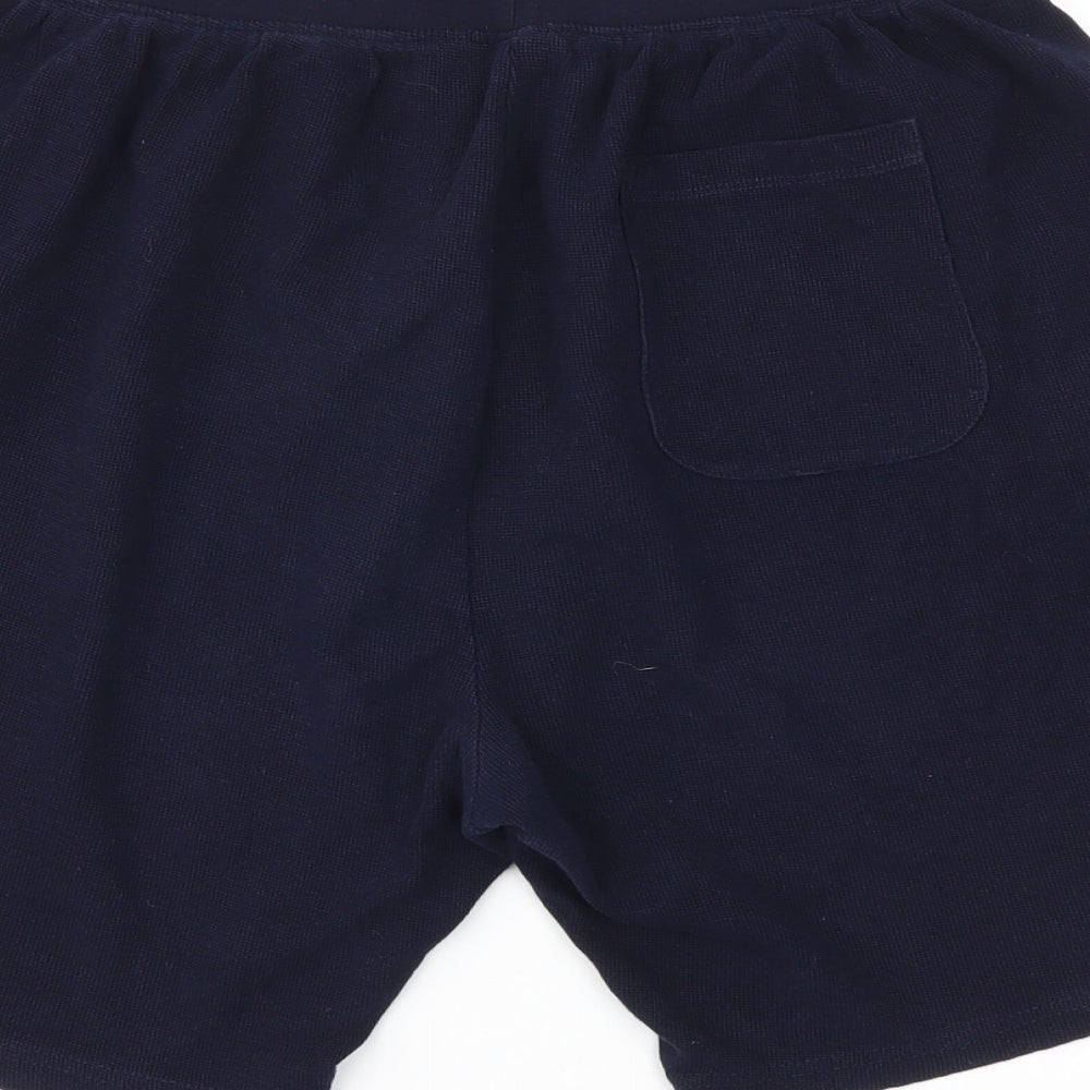 NEXT Mens Blue   Sweat Shorts Size M - Stretch waistband