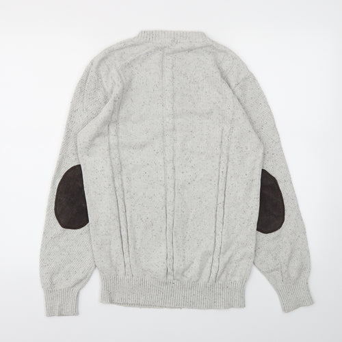 NEXT Mens Grey   Pullover Hoodie Size M