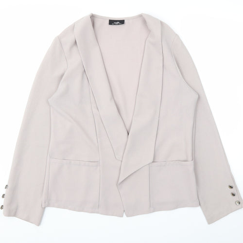 Wallis Womens Purple   Jacket Blazer Size 14