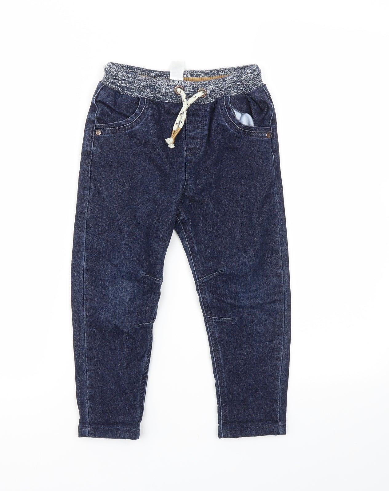 George Boys Blue   Jogger Trousers Size 3-4 Years