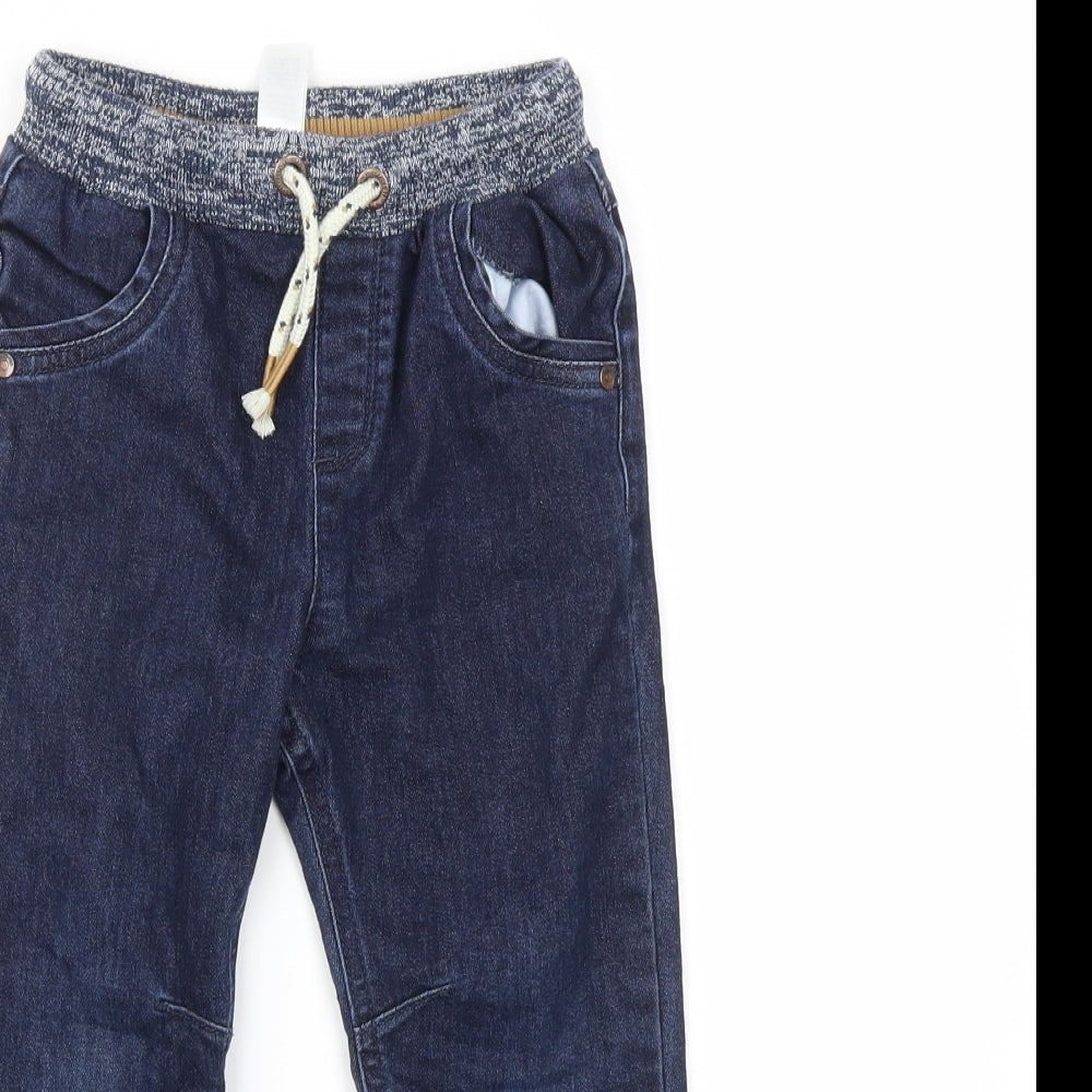 George Boys Blue   Jogger Trousers Size 3-4 Years